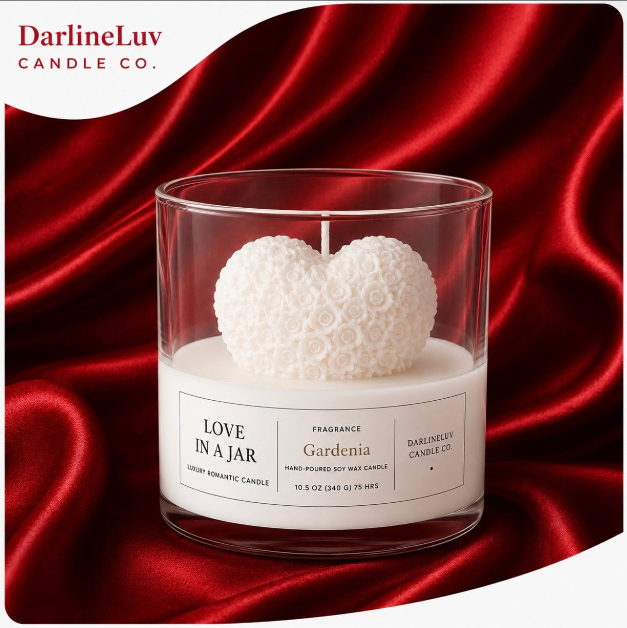 Love In A Jar – Luxury Romantic Candle | Gift For Her