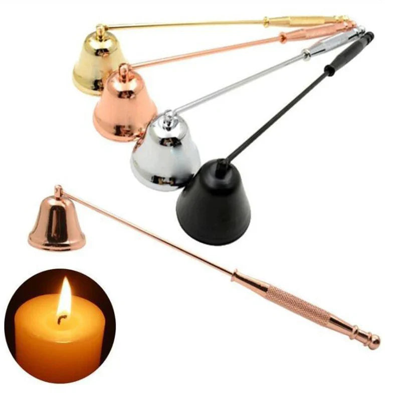 DarlineLuv Stainless Steel Candle Snuffer | Long Handle Candle Extinguisher