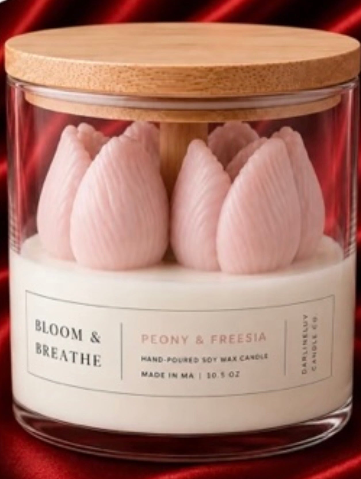 BLOOM & BREATHE -Luxury Floral Jar Candle