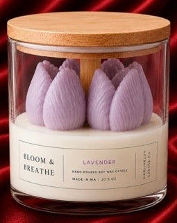 BLOOM & BREATHE -Luxury Floral Jar Candle