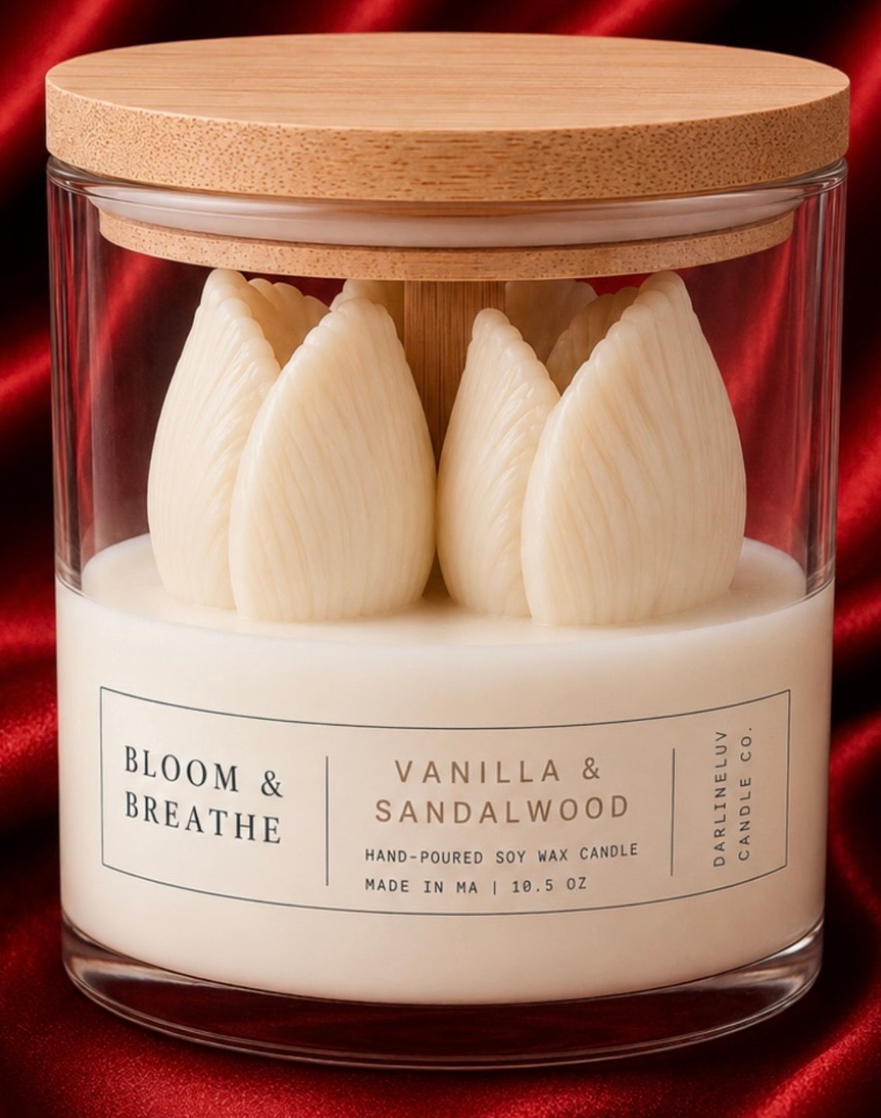 BLOOM & BREATHE -Luxury Floral Jar Candle