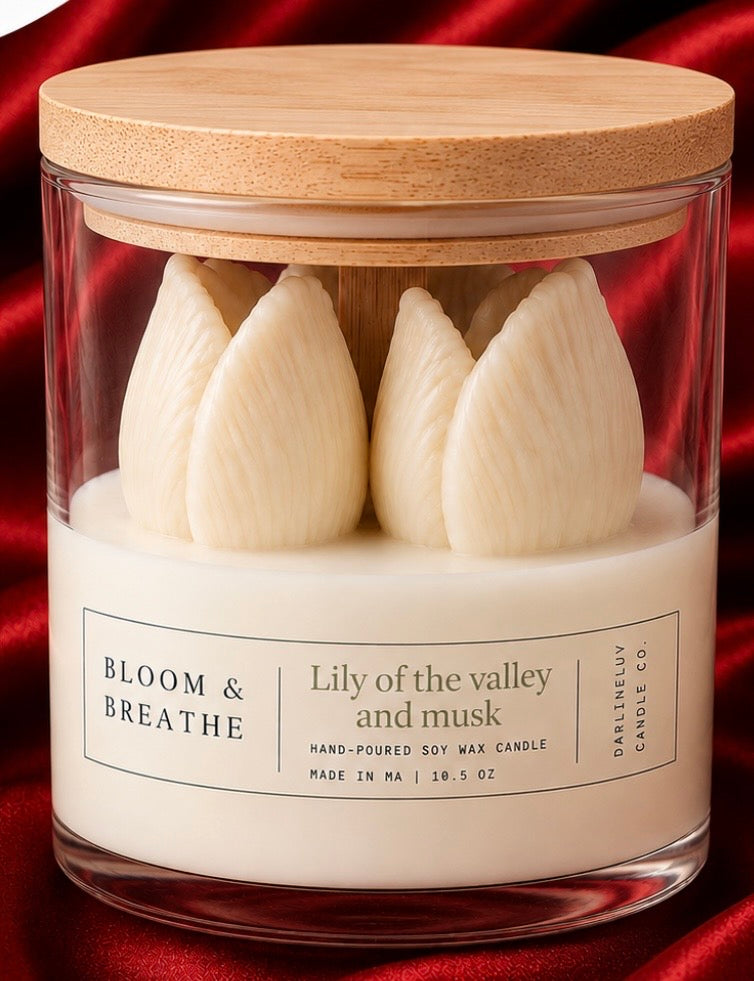BLOOM & BREATHE -Luxury Floral Jar Candle