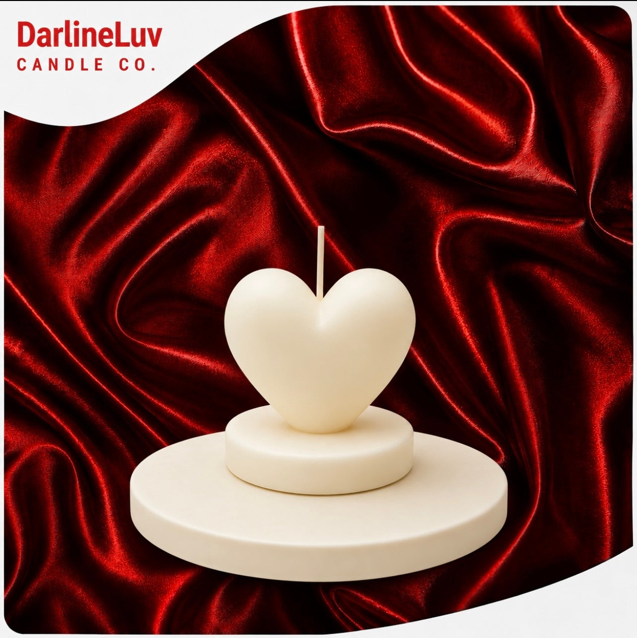 Heart Shaped Candle