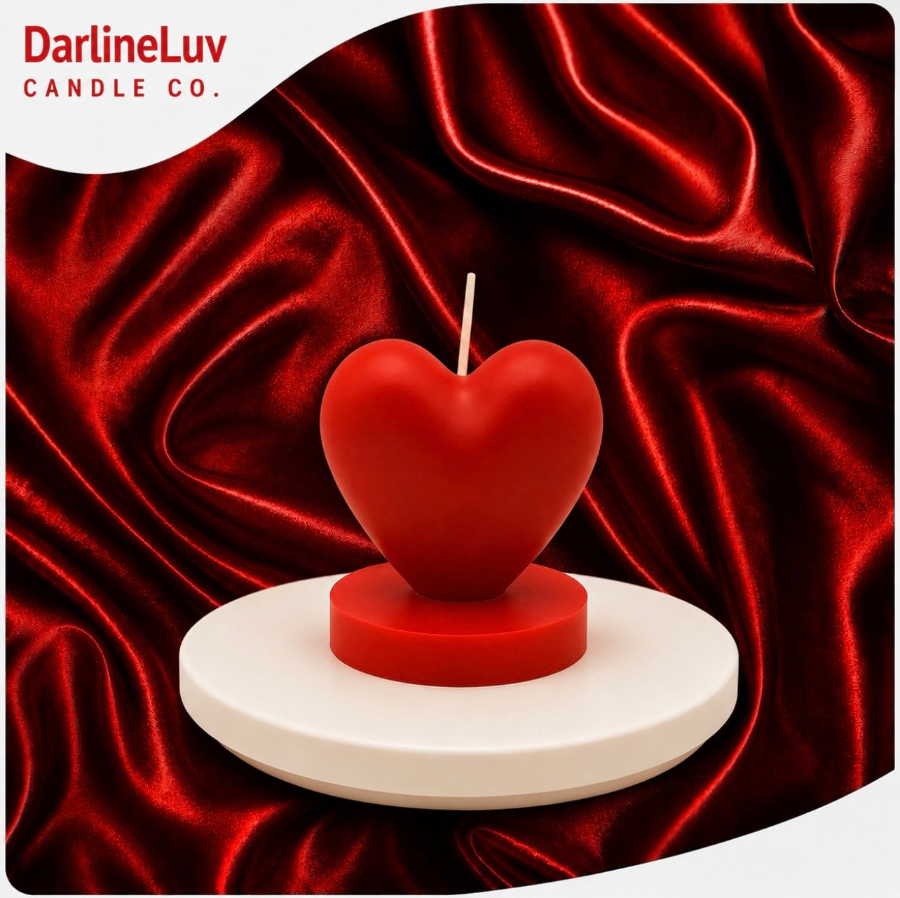 Heart Shaped Candle