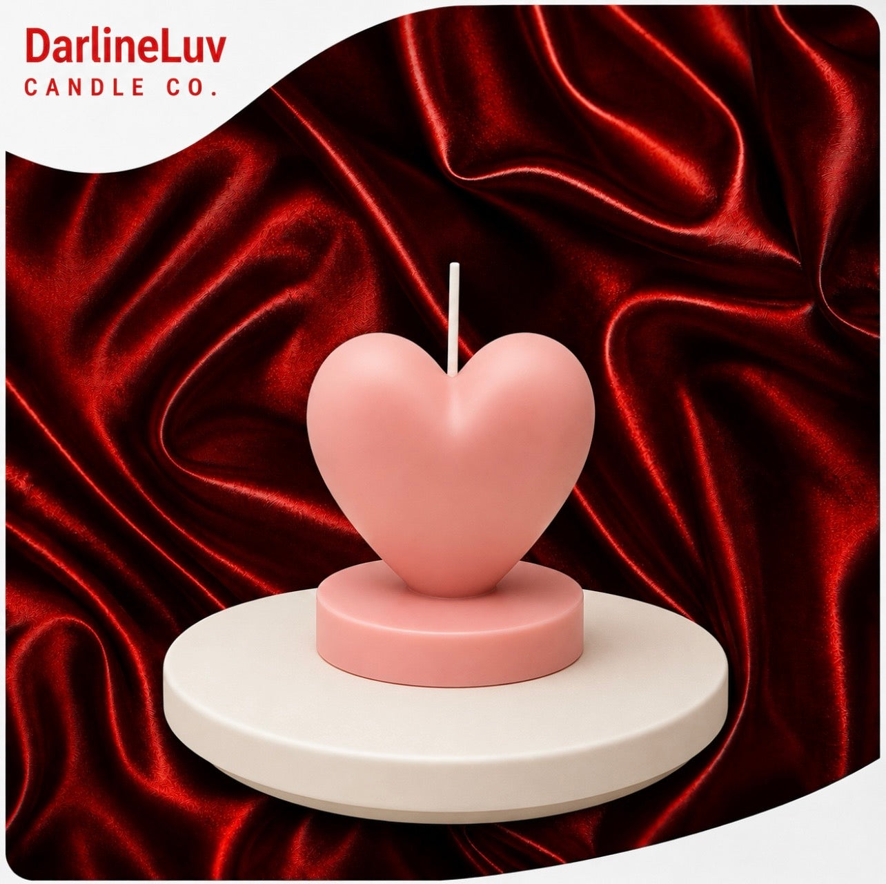 Heart Shaped Candle
