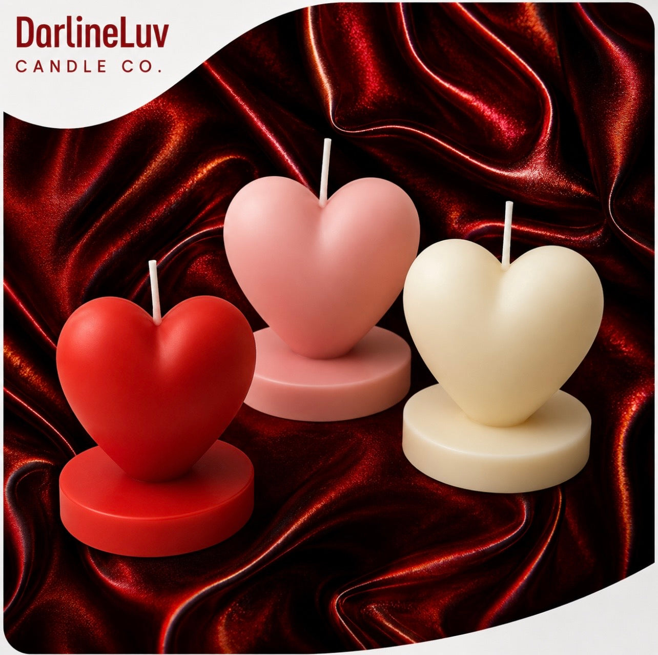 Heart Shaped Candle