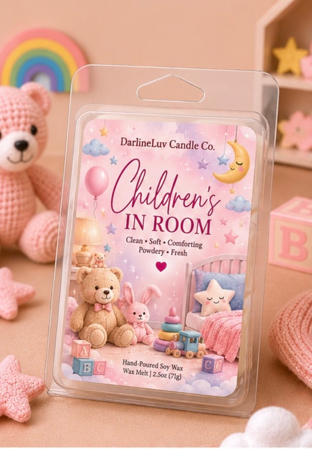 CHILDREN’S ROOM | Luxury Home Fragrance Wax Melt | Soft & Comforting Scent