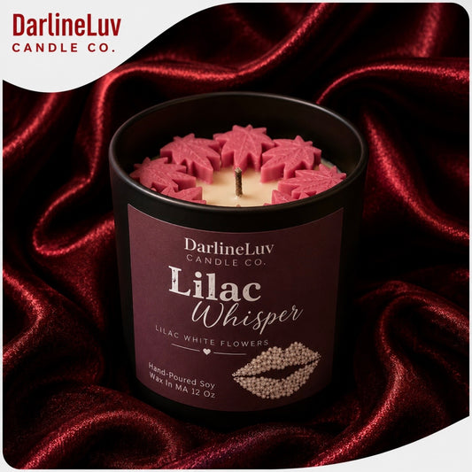 LILAC WHISPER | Luxury Floral Soy Candle | Elegant Home Fragrance | Self-Care Gift